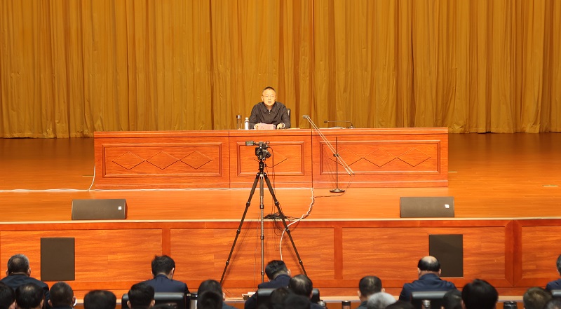 马军为市委党校主体班学员作专题党课报告